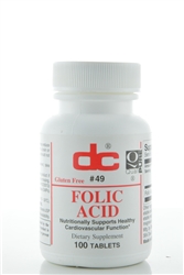 Folic Acid 800 mcg -100 Tablets