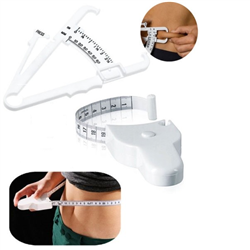 Body fat Caliper and  Body Measuring Tape Kit