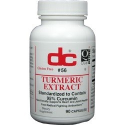 TURMERIC EXTRACT includes Standardized to Contain 95% Curcumin with Bromelain