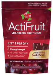 ActiFruit Cranberry Fruit Chew- Nature's Way