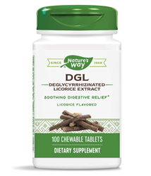 DGL chewable tablets Digestive relief by Nature's Way-