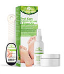 Foot Care Restoration 3 Piece Kit by Citrusway--NEW