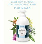 Purissima Organic  Bath from Italy 16.9oz by BodiPure