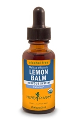 Lemon Balm 1oz or 4oz w/out Alcohol by Herb Pharm