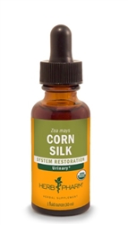 Herb Pharm Certified Organic Corn Silk Liquid Extract for Urinary System Support