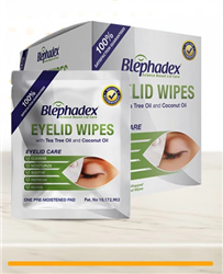 Blephadex Eyelid Wipes