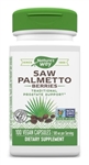 Nature's Way Saw Palmetto Berries, 100/180 veg Capsules --NEW