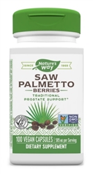 Nature's Way Saw Palmetto Berries, 100/180 veg Capsules --NEW