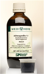 Ashwagandha 1:1 Liquid   200 mL (6.8 fl oz)