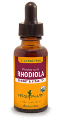 Rhodiola, Alcohol-Free by Herb Pharm