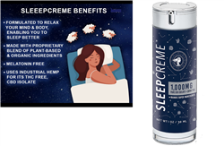 Organic SleepCreme  1,000 mg