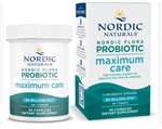 Nordic Flora Probiotic Maximum Care, Immune + Digestive, Vegan - 30 Count